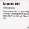 Dhu Tarantula D12 10 G Globuli
