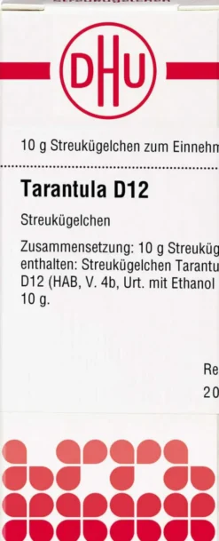 Dhu Tarantula D12 10 G Globuli