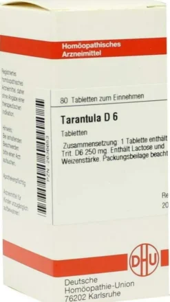 Dhu Tarantula D6 80 Tabletten