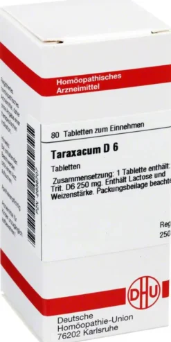 Dhu Taraxacum D6 80 Tabletten