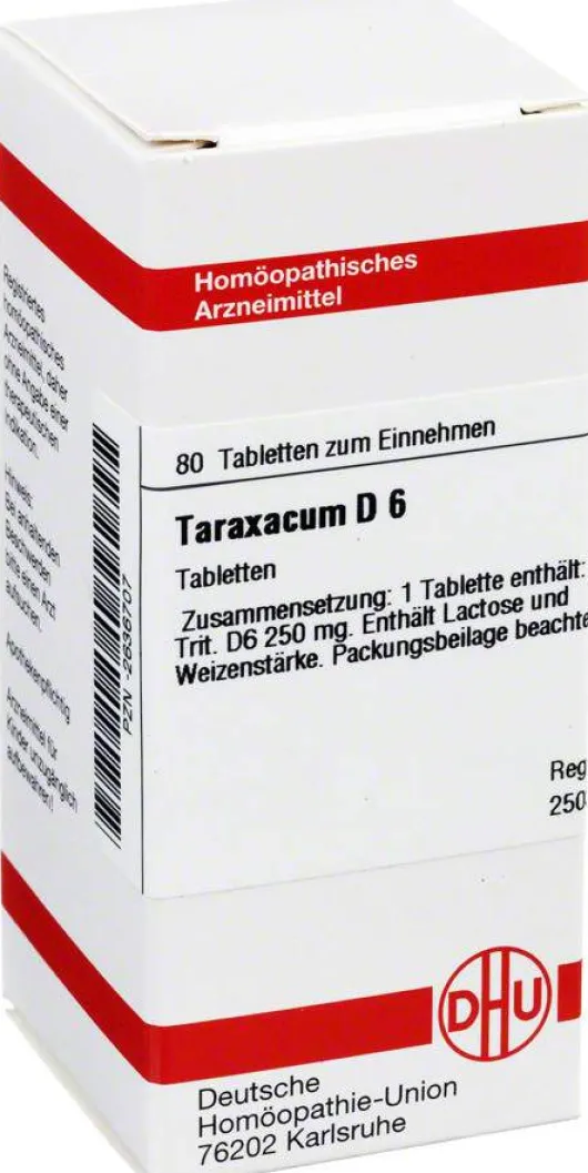 Dhu Taraxacum D6 80 Tabletten