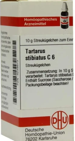 Dhu Tartarus Stibiatus C6 10 G Globuli