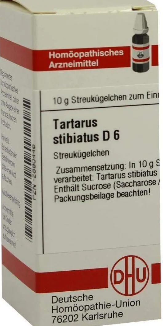 Dhu Tartarus Stibiatus D6 10 G Globuli