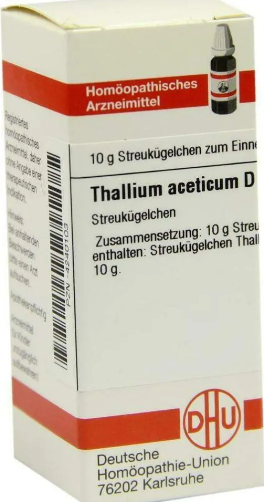 Dhu Thallium Aceticum D12 10 G Globuli