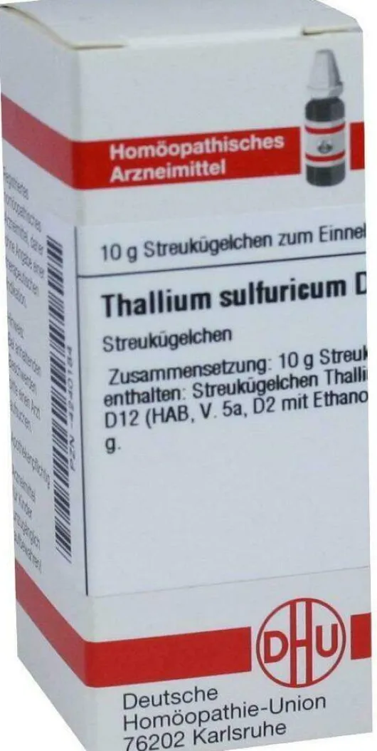 Dhu Thallium Sulfuricum D12 Globuli
