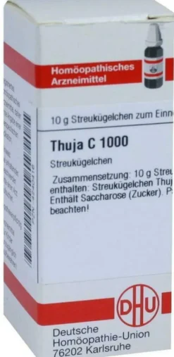 Dhu Thuja C1000 10 G Globuli
