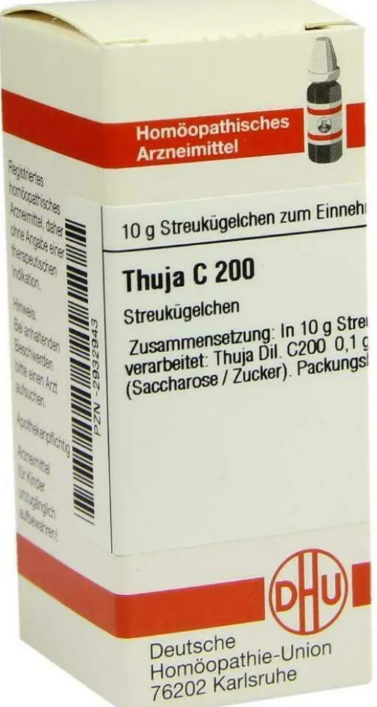 Dhu Thuja C200 10 G Globuli
