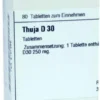 Dhu Thuja D30 80 Tabletten