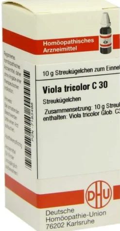 Dhu Viola Tricolor C30 Globuli