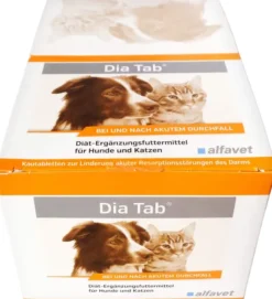 Dia Tab Kautabletten F.Hunde Katzen 60 Stk