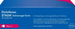 Diclofenac Stada Schmerzgel Forte 20 mg Je G 30 G Gel
