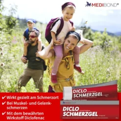 Diclo Medibond Schmerzgel 1 % 2 x 100 g