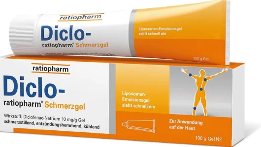 Diclo ratiopharm Schmerzgel 100 g Gel