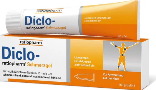 Diclo-ratiopharm Schmerzgel 150 g Gel