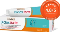 Diclox forte Ratiopharm Gel 50 g