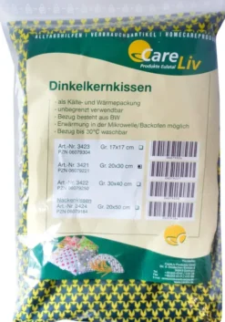 Dinkelkern Wärmekissen Mit Bezug 20 X 30 cm 1 Stück