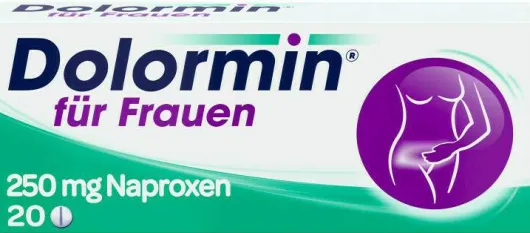 Dolormin für Frauen mit Naproxen 20 Tabletten