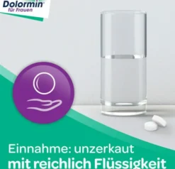 Dolormin für Frauen mit Naproxen 30 Tabletten