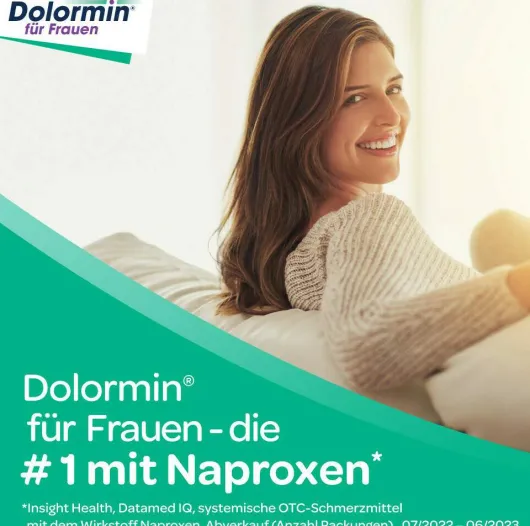 Dolormin für Frauen mit Naproxen 30 Tabletten