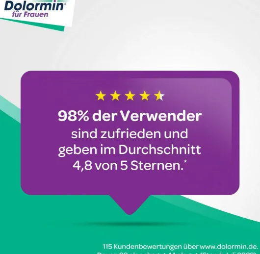 Dolormin für Frauen mit Naproxen 30 Tabletten
