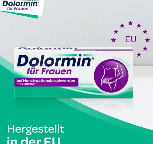 Dolormin für Frauen mit Naproxen 10 Tabletten