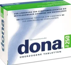 Dona 250 mg 100 überzogene Tabletten