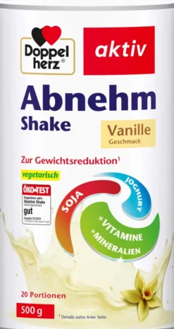 Doppelherz aktiv Abnehm Shake Vanille Pulver 500g