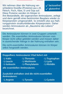 Doppelherz aktiv Aminosäuren Vital 30 Kapseln