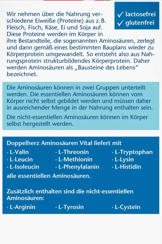 Doppelherz aktiv Aminosäuren Vital 30 Kapseln