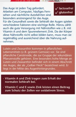 Doppelherz Aktiv Augen Vital Sehkraft 90 Kapseln