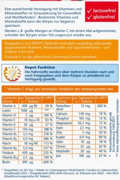 Doppelherz Aktiv A-Z Depot 40 Tabletten
