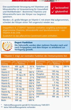 Doppelherz aktiv A - Z depot 60 Tabletten