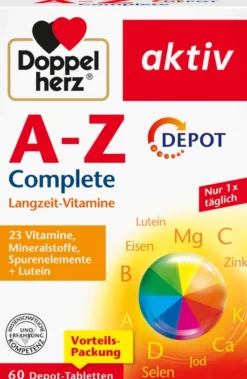 Doppelherz aktiv A - Z depot 60 Tabletten