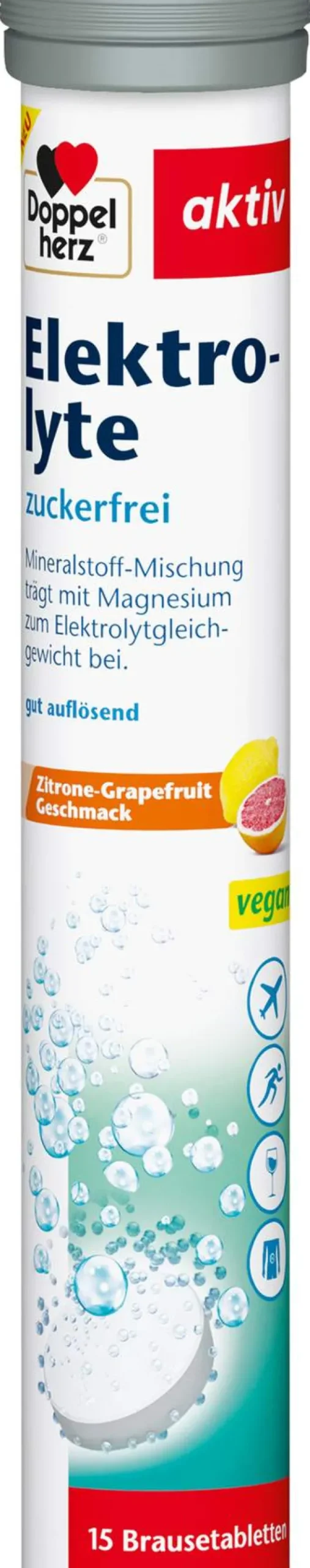 Doppelherz aktiv Elektrolyte 15 Brausetabletten