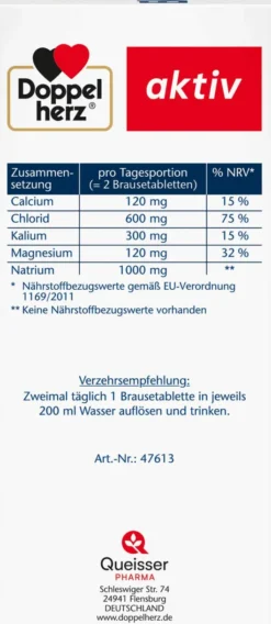 Doppelherz Aktiv Elektrolyte 6x15 Tabletten