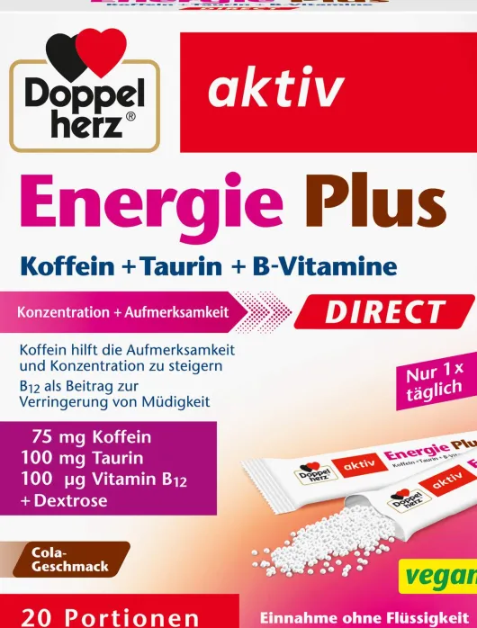 Doppelherz aktiv Energie Plus DIRECT 20 Pellets