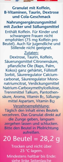Doppelherz aktiv Energie Plus DIRECT 20 Pellets