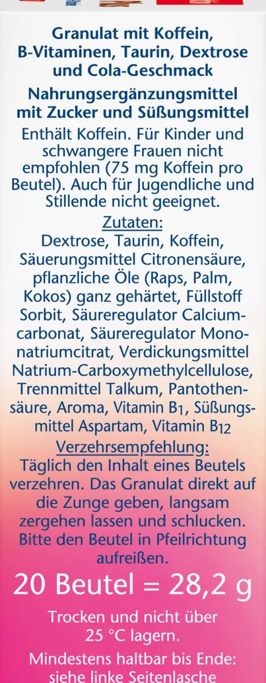 Doppelherz aktiv Energie Plus DIRECT 20 Pellets