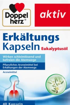 Doppelherz Aktiv Erkältungskapseln Eukalyptusöl