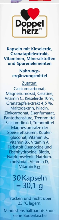 Doppelherz Aktiv Feste Nägel Extra Kapseln 30 Kapseln