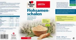 Doppelherz Aktiv Flohsamenschalen 250 G