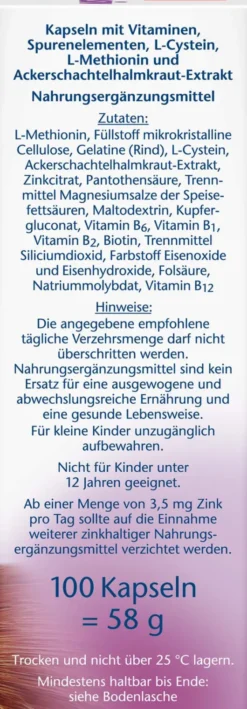 Doppelherz Aktiv Haar Intensiv + Biotin 100 Kapseln
