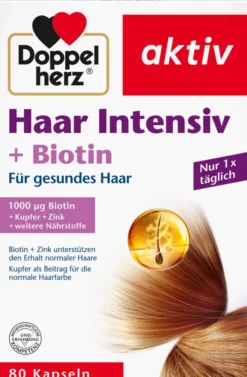 Doppelherz aktiv Haar Intensiv 80 Kapseln