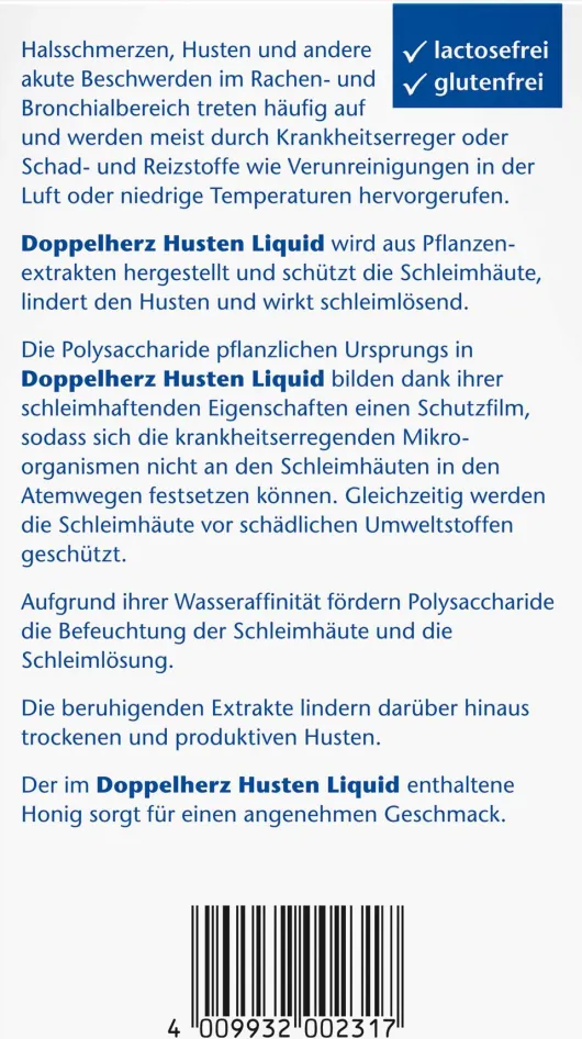Doppelherz Aktiv Husten Liquid 12 Sticks