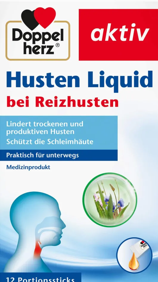 Doppelherz Aktiv Husten Liquid 12 Sticks
