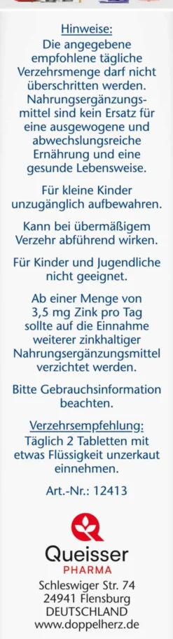 Doppelherz Aktiv Kieselerde + Kollagen 30 Tabletten