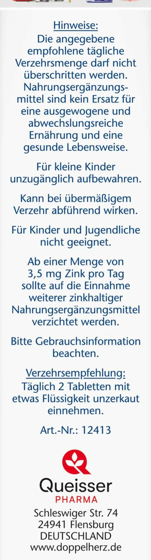 Doppelherz Aktiv Kieselerde + Kollagen 30 Tabletten