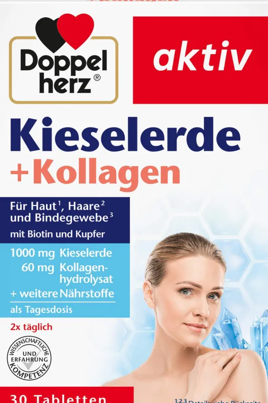 Doppelherz Aktiv Kieselerde + Kollagen 30 Tabletten
