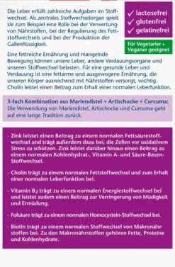 Doppelherz Aktiv Leber Plus 80 Kapseln