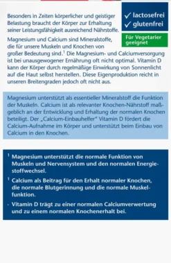 Doppelherz aktiv Magnesium + Calcium + D3 100 Tabletten